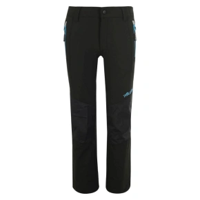 Trollkids Detské softshellové nohavice pre dievčatá/chlapcov Lysefjord Pants black (147-603)