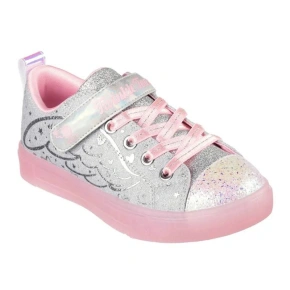 Skechers S Lights Twinkle Sparks Heather Magic Jr 314703L-GYPK