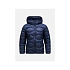 Detská péřová bunda Peak Performance Jr Helium Down Hood Jacket, farba tmavomodrá