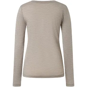Longsleeve SUPER.NATURAL W HILLY LS khaki
