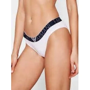 Dámske nohavičky 163334 1P227 04710 biela - 2 pack - Emporio Armani