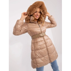 Dámska bunda NM KR TR8173.96P svetlohnedá - FPrice