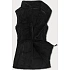 Dámska plyšová vesta HH005-1 Black - J.STYLE