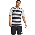 Pánske tričko adidas Hooped 26 Jersey grey-black KF3396 pánske