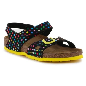 Birkenstock Colorado Rivet Logo Digital Dots Black Jr sandále 1023611