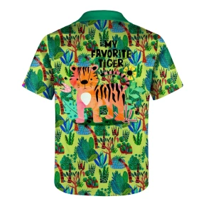 Košeľa detská - SH-K1591 - Mr. GUGU & Miss GO - Gemini