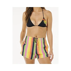 Dámske šortky RIP CURL Neon Stripe Beach Short, viacfarebné Dámske šortky RIP CURL Neon Stripe Beach Short, viacfarebné