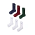 Ponožky Nike Everyday Elevated, 6 párov – biele, zelené, bordové, modré, HQ8021 907