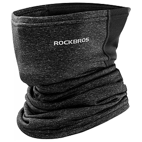 Športový nákrčník Rockbros LF7759, zateplený, čierno-sivý