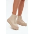 Dámske zateplené členkové tenisky SS274535 Light Beige - Big Star