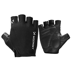 Cyklistické rukavice Wozinsky WRR-01M veľkosť M - čierne Cyklistické rukavice Wozinsky WRR-01M veľkosť M - čierne