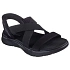 Dámske sandále Skechers GO WALK FLEX SANDAL GLIMMER UP 141489 BBK