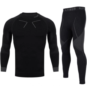 Alpinus Tactical Base Layer Set black-grey M GT43276 muži Alpinus Tactical Base Layer Set black-grey M GT43276 muži