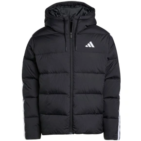 Adidas Essentials Climawarm 3 Stripes Puffer Hooded M JM4165 Pánska bunda