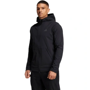 Pánska mikina adidas Designed for Training COLD.RDY Full-Zip Hoodie black IN5607 pánske oblečenie