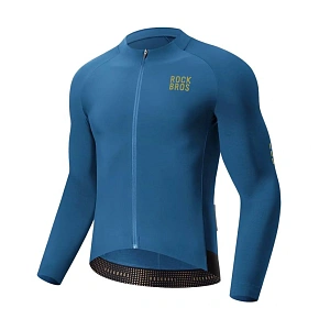 Rockbros YDWT020 Cyklistická bunda Diamond jeseň/zima veľkosť L - modrá