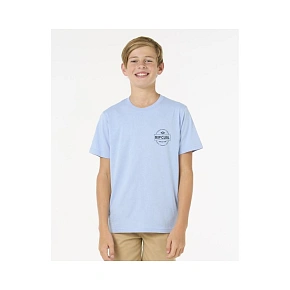 Detské tričko RIP CURL STAPLE TEE – BOY, modré Detské tričko RIP CURL STAPLE TEE – BOY, modré