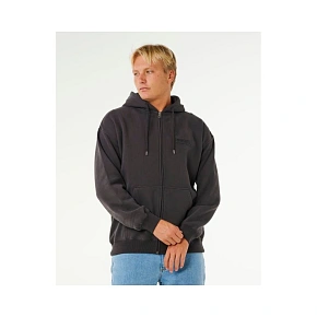 Pánska mikina RIP CURL Surf Puff Zip Thru, čierna Pánska mikina RIP CURL Surf Puff Zip Thru, čierna
