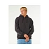 Pánska mikina RIP CURL Surf Puff Zip Thru, čierna