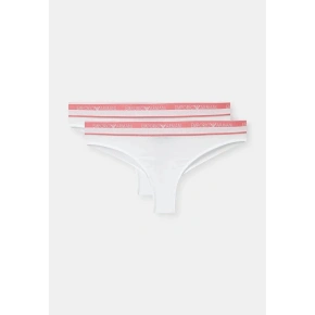 Dámske nohavičky 2Pack 163337 4R227 00010 White - Emporio Armani