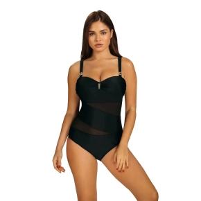 Dámske jednodielne plavky Glamour 5 S8030GL5 Black - Self