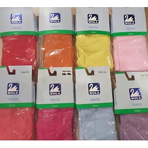 Detské hladké pančucháče 0–2 roky s elastanom ROSE – Wola