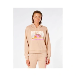 RIP CURL Wave Shapers Hoodie - hnedá