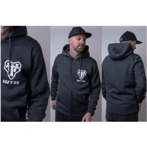 WTB mikina na zips s kapucňou námornícka modrá M