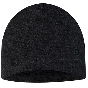 Čiapka Buff Merino Fleece Hat Beanie 12944699910, čierna, jedna veľkosť