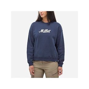 Dámska mikina MILLET Chamonix Sweat Crneck W, modrá