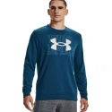 Pánske tričko UA Rival Terry Logo Crew M 1370391 458 - Under Armour