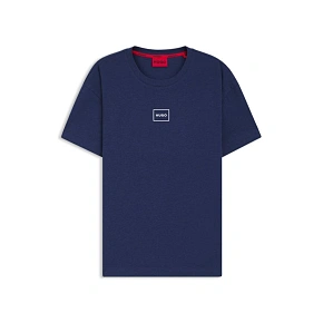 Hugo Loungewear Laze AZZURRO Pánska košeľa na spanie (50525236-409)