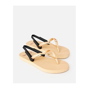 Plážové šľapky RIP CURL Premium Surf Bloom O/T-Girl, zlaté Plážové šľapky RIP CURL Premium Surf Bloom O/T-Girl, zlaté