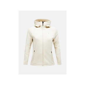 Mikina PEAK PERFORMANCE W Rider Essentials Zip Hood v pieskovej farbe Mikina PEAK PERFORMANCE W Rider Essentials Zip Hood v pieskovej farbe