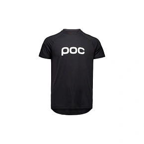 Cyklistické tričko POC Reform Enduro Tee – uranium black, veľkosť: S Cyklistické tričko POC Reform Enduro Tee – uranium black, veľkosť: S