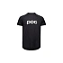 Cyklistické tričko POC Reform Enduro Tee – uranium black, veľkosť: S