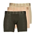 Pánske boxerky Air Jordan Flight Men's Modal Boxer Briefs, balenie po 3 kusoch, konope – JM0621-X0L