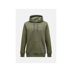 Peak Performance M Original Small Logo Hoo Green Mikina Peak Performance M Original Small Logo Hoo Green Mikina