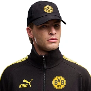 Čiapka Puma BVB Ess, čierna, 27534 01