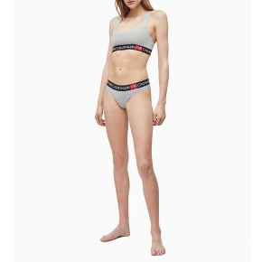 Nohavičky QF5449E-020 šedá - Calvin Klein