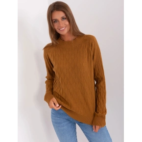 Dámsky sveter AT SW 2326.37X Svetlo hnedý - FPrice