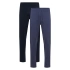 Pánske pyžamové nohavice 2PACK Mode 43030-59X Dark Blue s modrou - Henderson