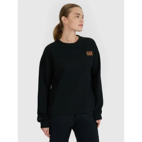 Dámske tričko s nadrozmernou potlačou a dlhým rukávom 4F 4FWSS25TLONF393-20S Dámske tričko s nadrozmernou potlačou a dlhým rukávom 4F 4FWSS25TLONF393-20S