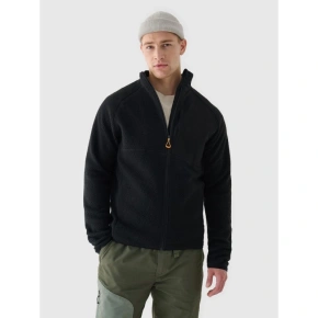 Pánsky sherpa fleece so stojacím golierom 4F 4FRAW24TFLEM360-20S pánske