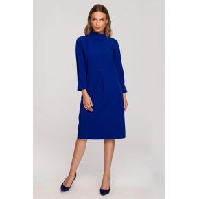 Šaty S318 Royal Blue - Stylove