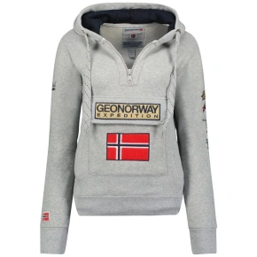 Geografické Nórsko 3/4 mikina Gymclass Distri M WU1293H/GN B-Grey Geografické Nórsko 3/4 mikina Gymclass Distri M WU1293H/GN B-Grey
