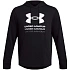 Pánska mikina Under Armour UA Rival Terry Graphic Hoodie, čierna, 1386047 001