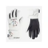 Rossignol W Sublim Lth Impr G white dámske rukavice