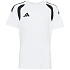 Detské tričko Tiro 26 League Tee white and black KC3699