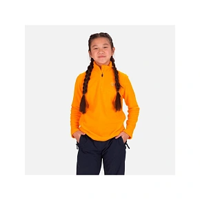 Mikina ROSSIGNOL Girl 1/2 Zip Fleece yellow Mikina ROSSIGNOL Girl 1/2 Zip Fleece yellow